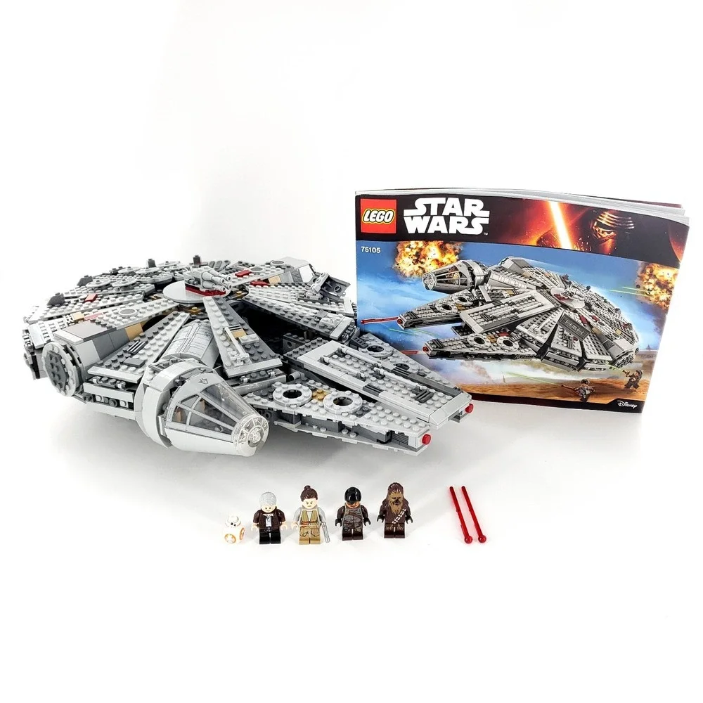 LEGO Star Wars: Millennium Falcon (75105) Incomplete w/ Instructions Manual